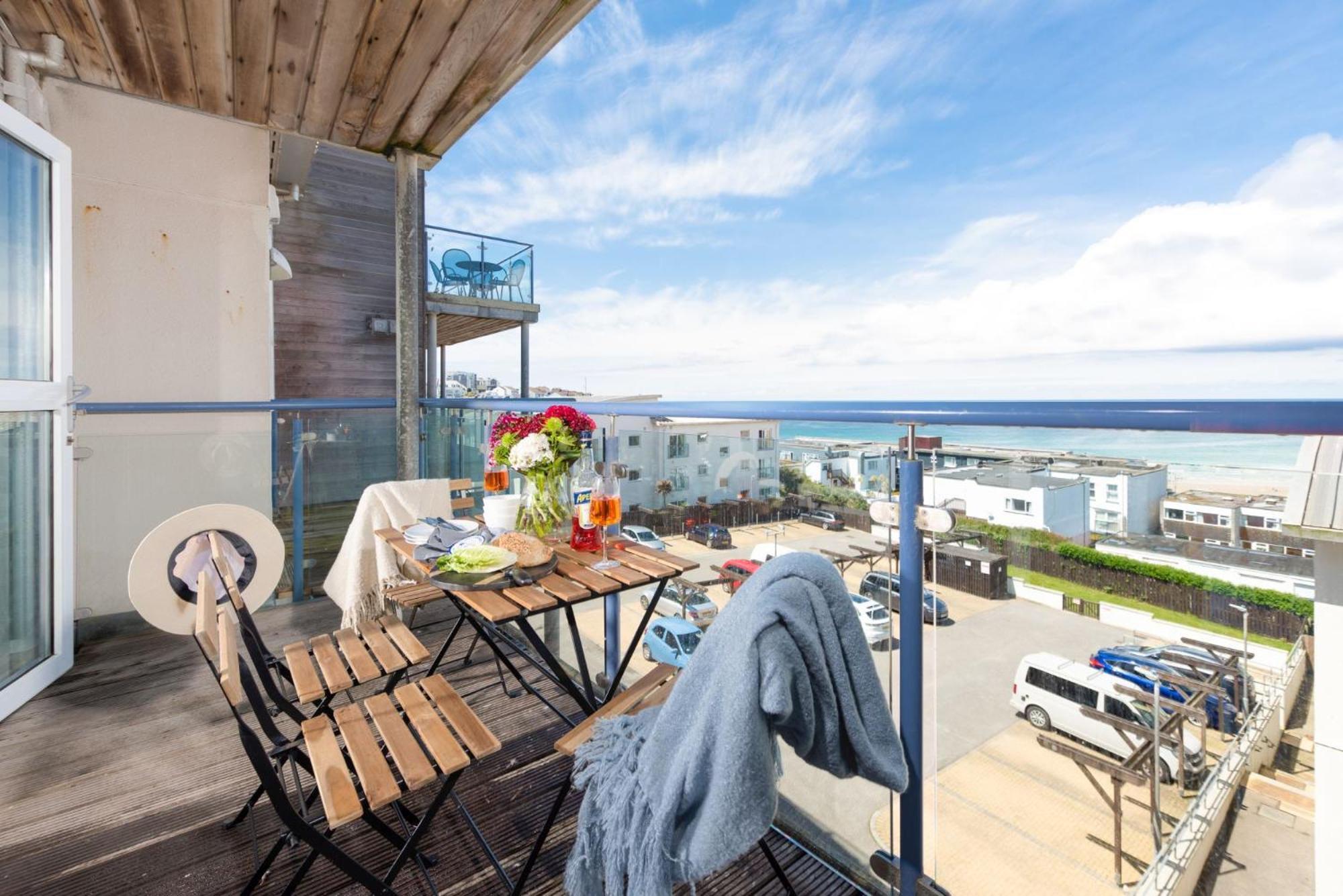 45 Ocean 1, Newquay Apartment Crantock Ngoại thất bức ảnh